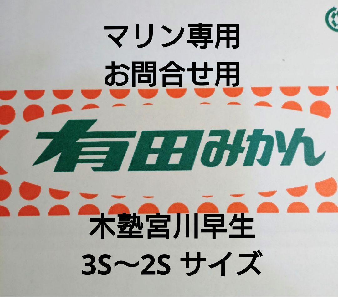 マリン専用 お問合せ用 木塾宮川早生 3S〜2S 15-0