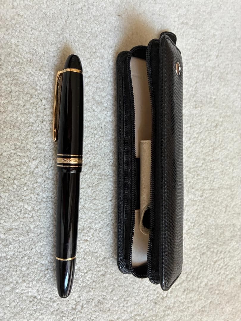 MONTBLANC MEISTERSTUCK 万年筆 + pen case