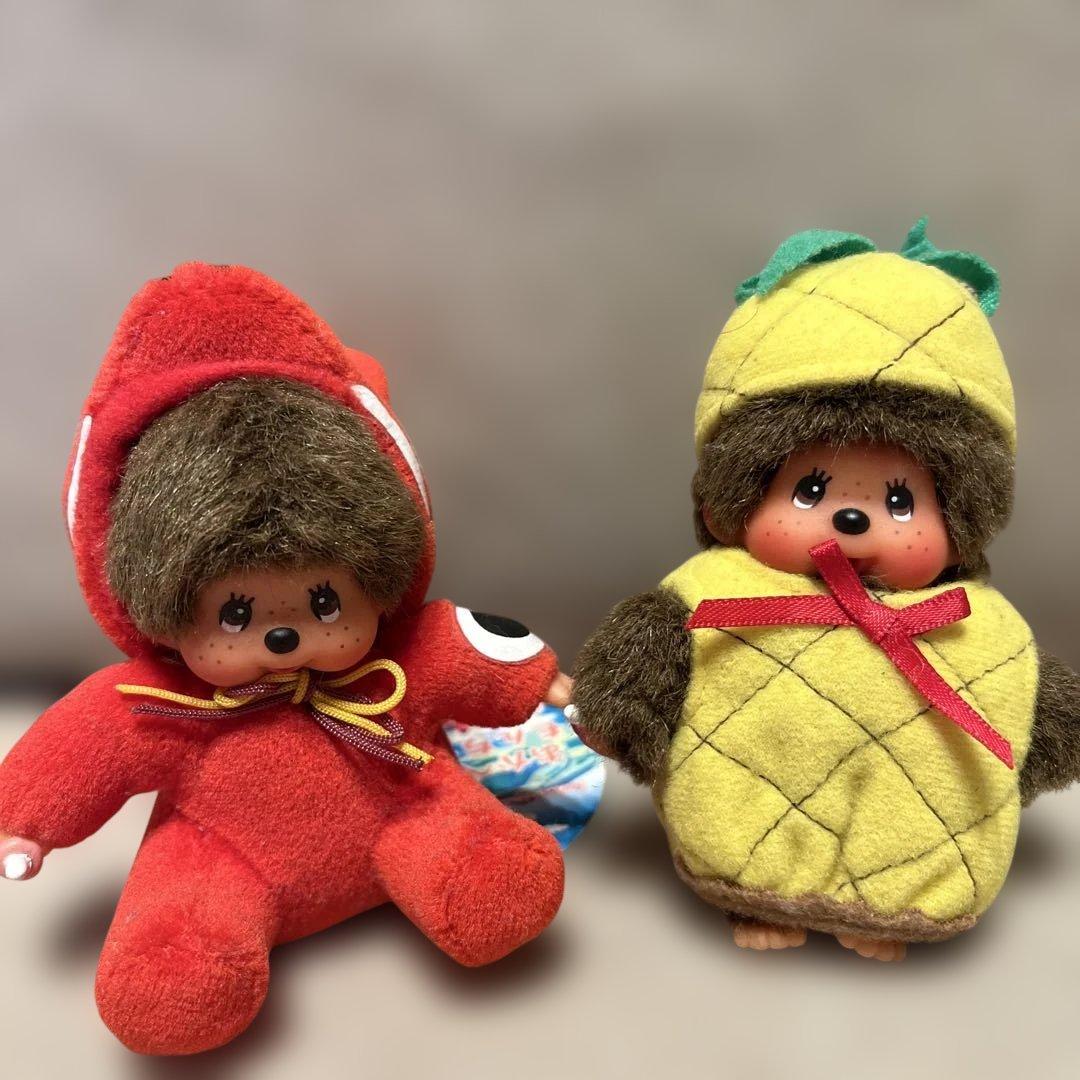 モンチッチ　赤べこ　パイナップル　福島　沖縄　限定　限定モンチッチ　送料込み