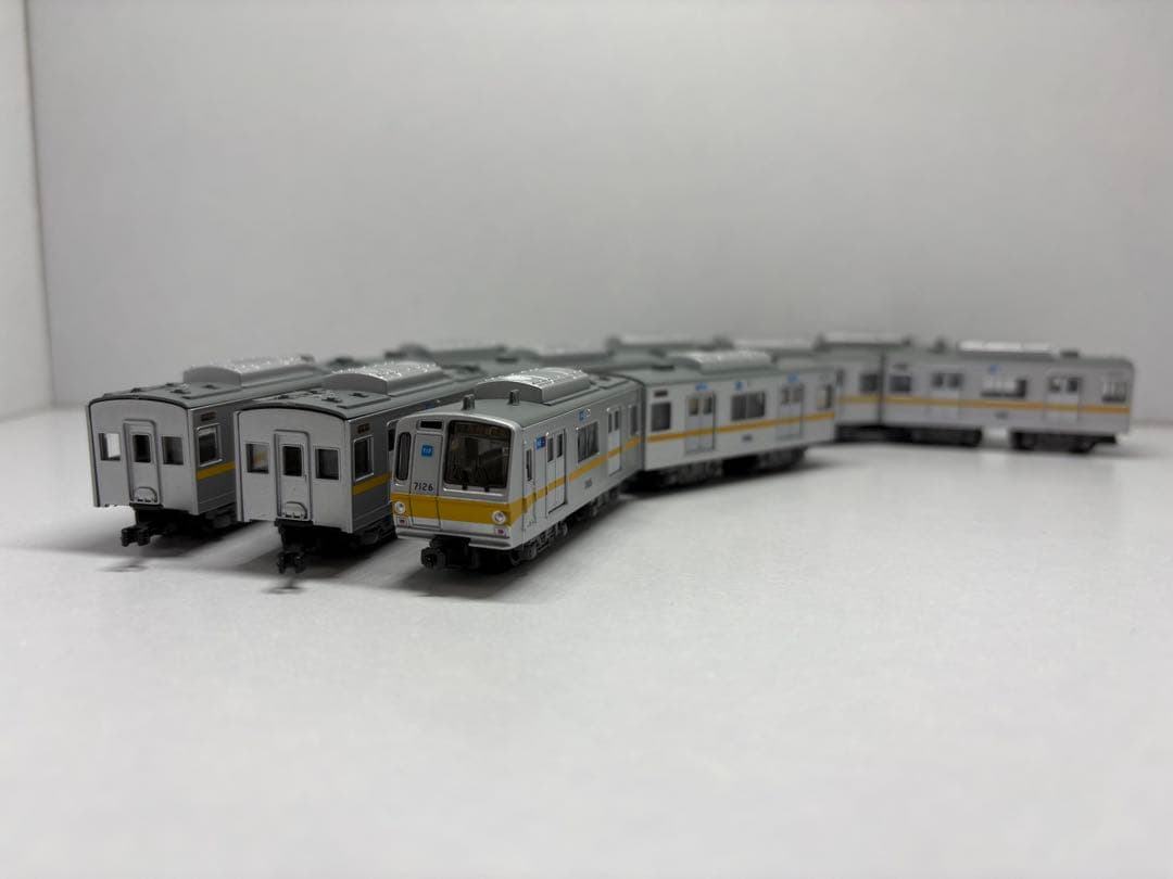 Bトレ 東京メトロ有楽町線7000系 黄帯 10両