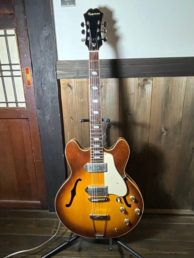 epiphone casino 70年代マツモクcasino ブルーラベル