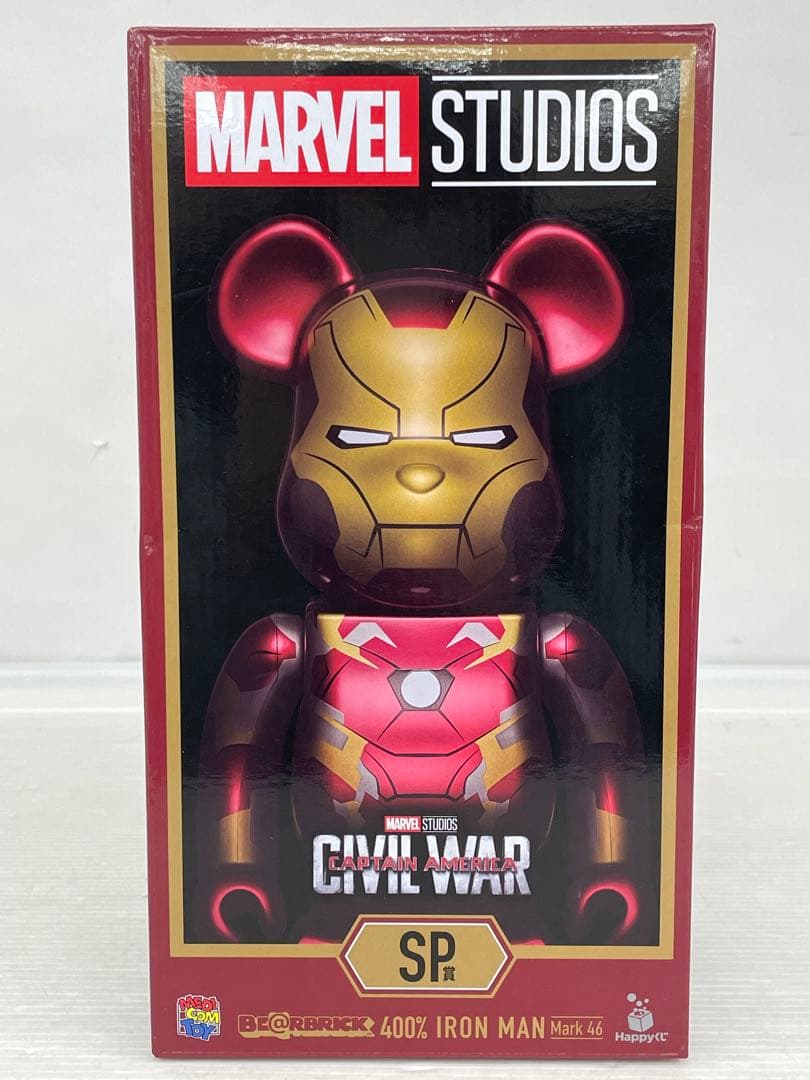 kntoy57-0693 BE@RBRICK SP賞　400% アイアンマン