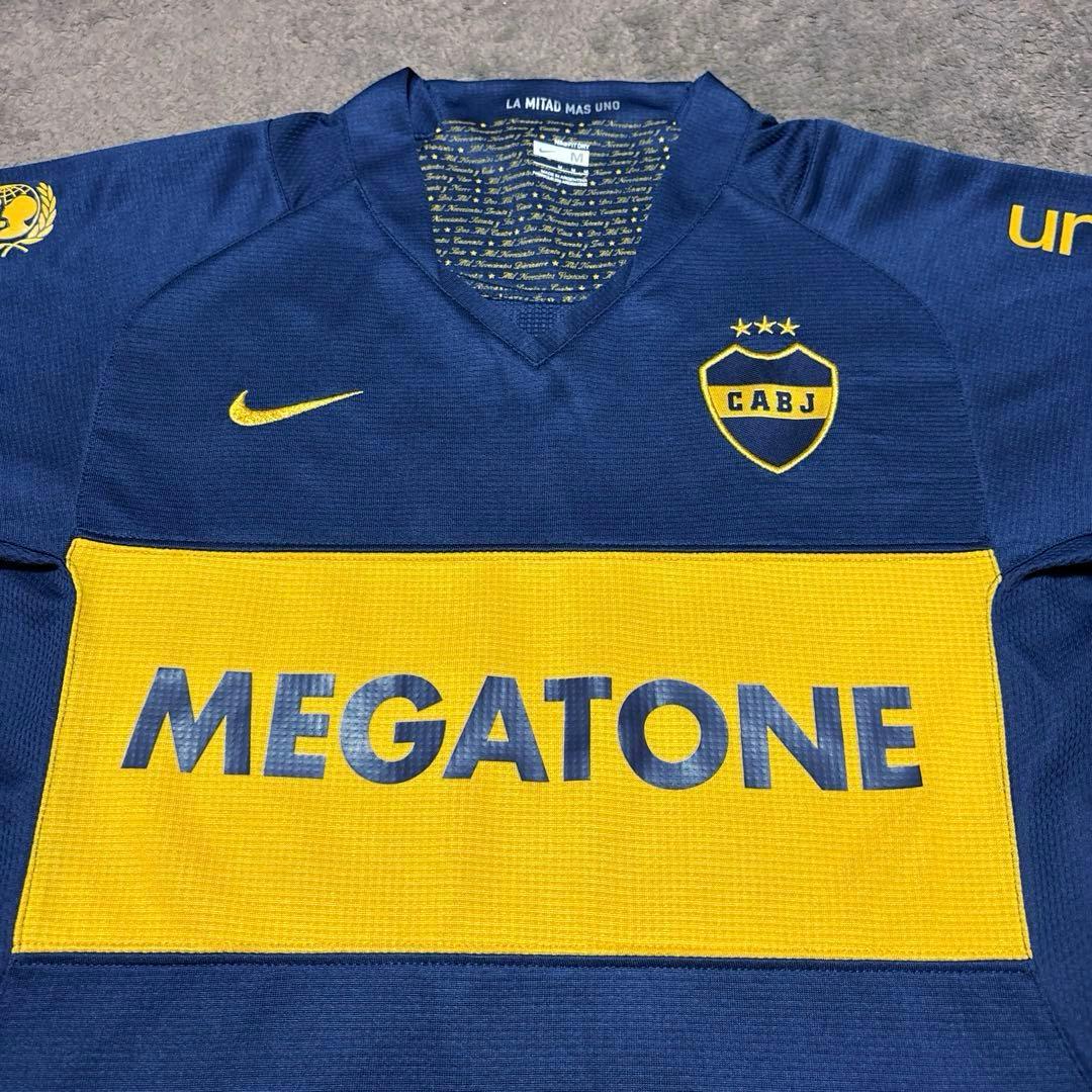 【美品】ボカジュニアーズ 2006/2007 ホームユニフォーム ナイキ #18