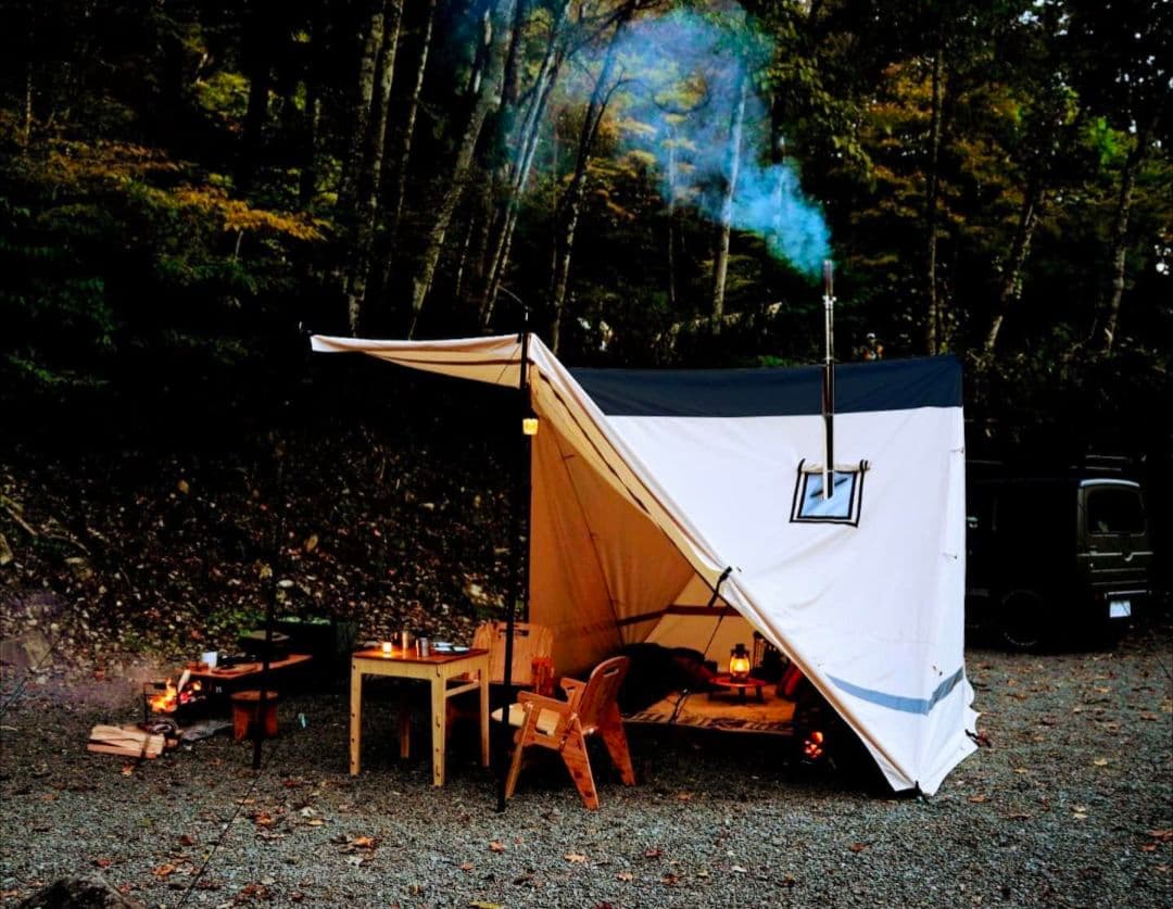 新品・未使用　YOKA CABIN キャンプテント YK-TN02 アイボリー