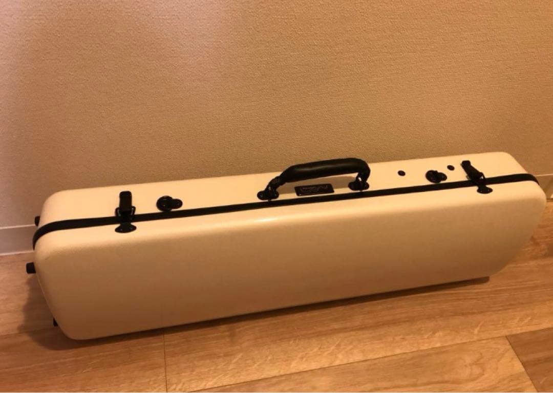 バイオリン ケース　ホワイト系　カーボンマック　白　(ケースのみ)