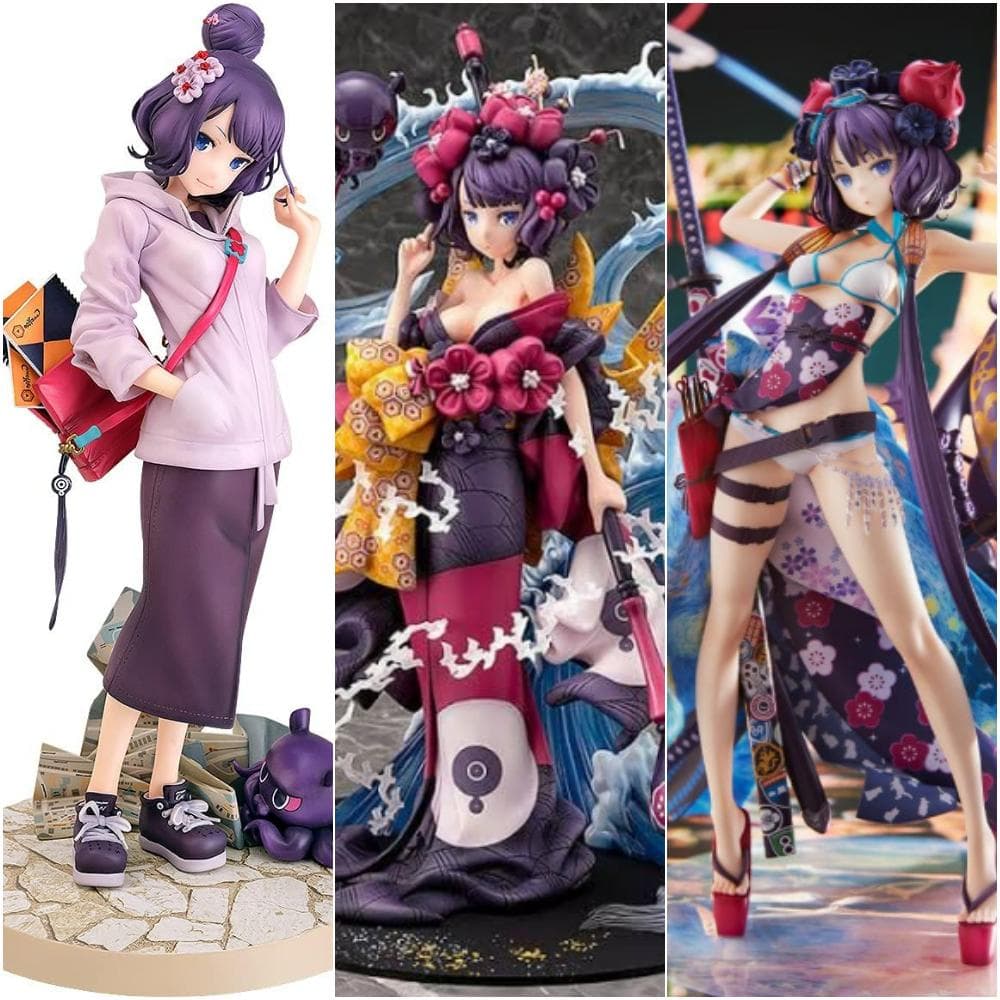 夜*露様 Fate/Grand Order 葛飾北斎 フィギュア 3種類