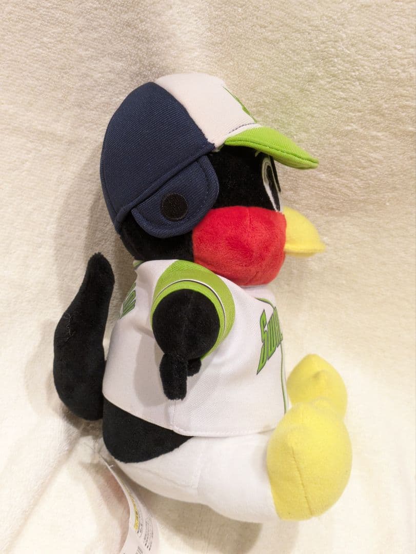 【ヤクルトスワローズ】未使用タグ付き お座りつば九郎 CREW Ver 小