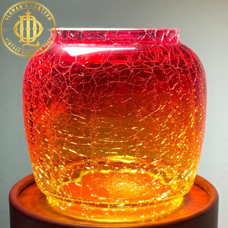 【限定】クラックグラス イエロー/アンバー/レッド Feuerhand ホヤ