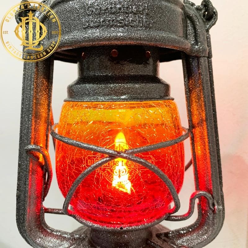 【限定】クラックグラス イエロー/アンバー/レッド Feuerhand ホヤ