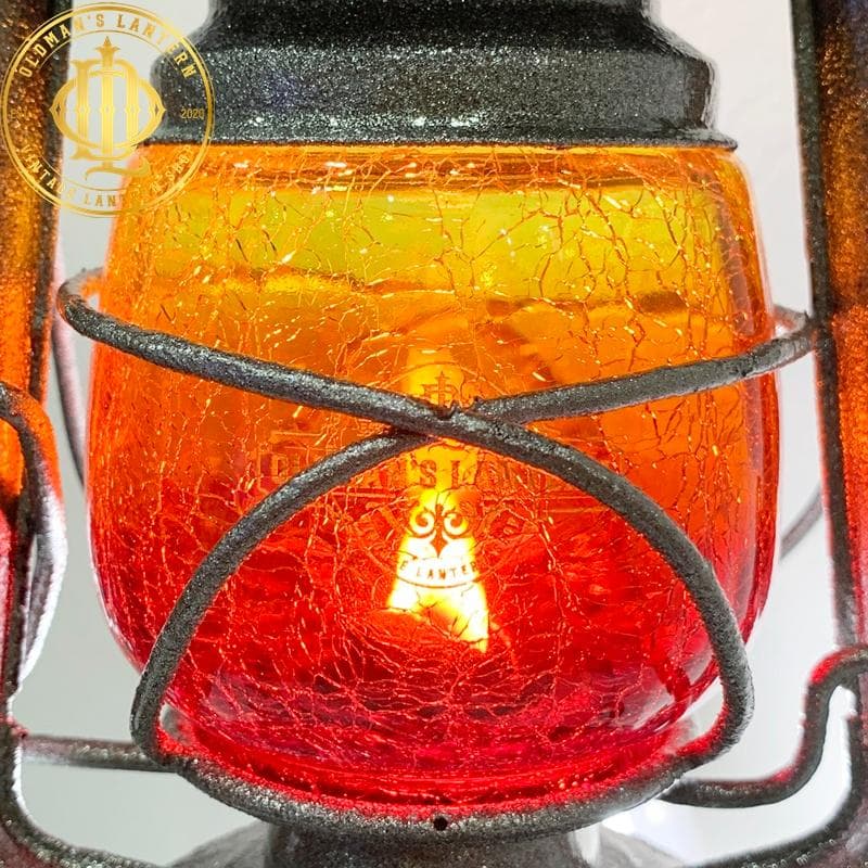 【限定】クラックグラス イエロー/アンバー/レッド Feuerhand ホヤ