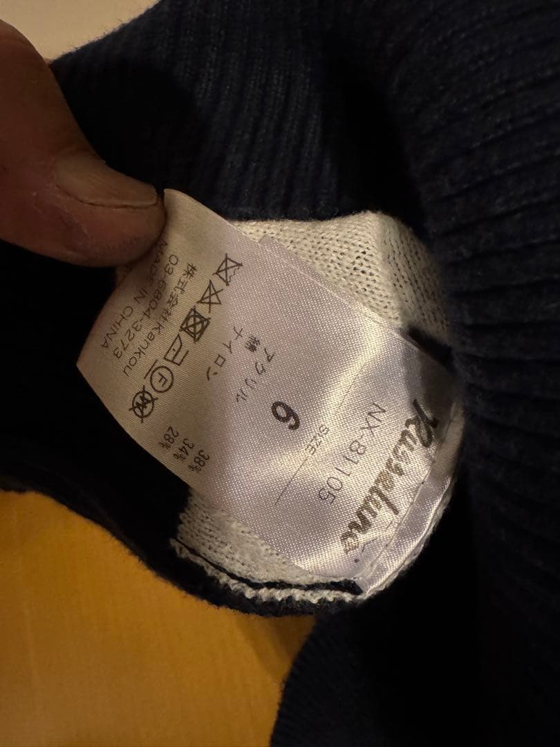 Russeluno ネイビー セーター サイズ6