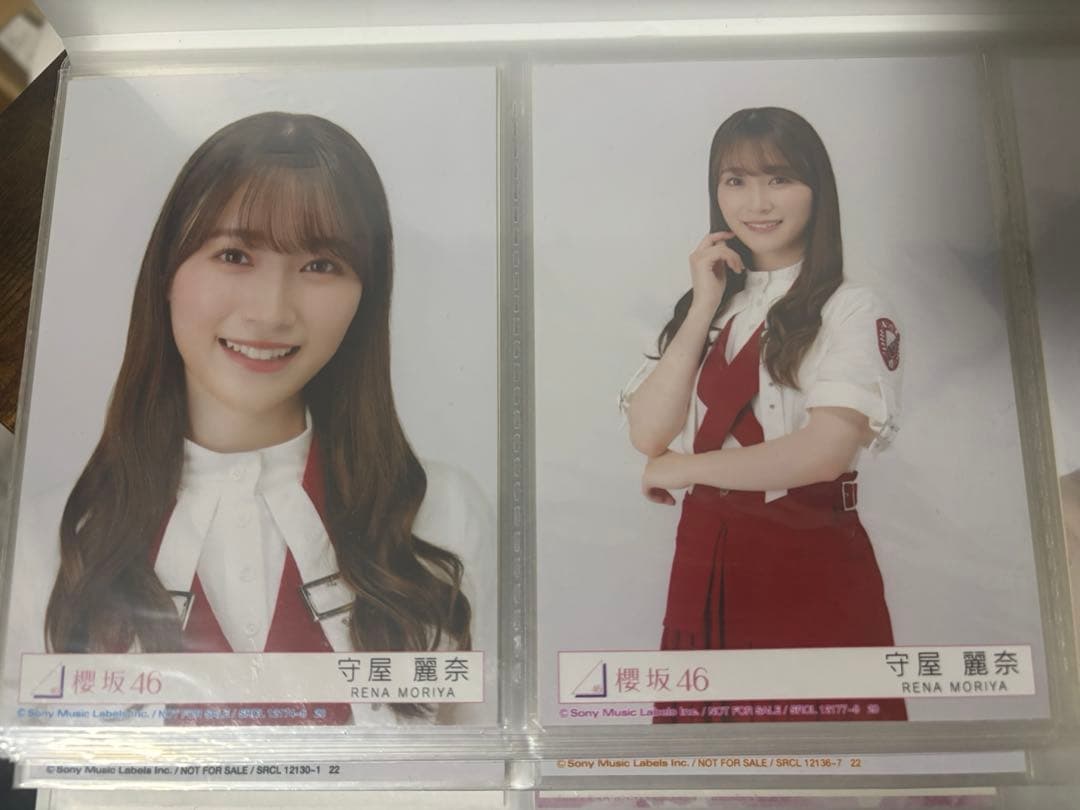 守屋麗奈　生写真　21コンプ　他おまけ　櫻坂46
