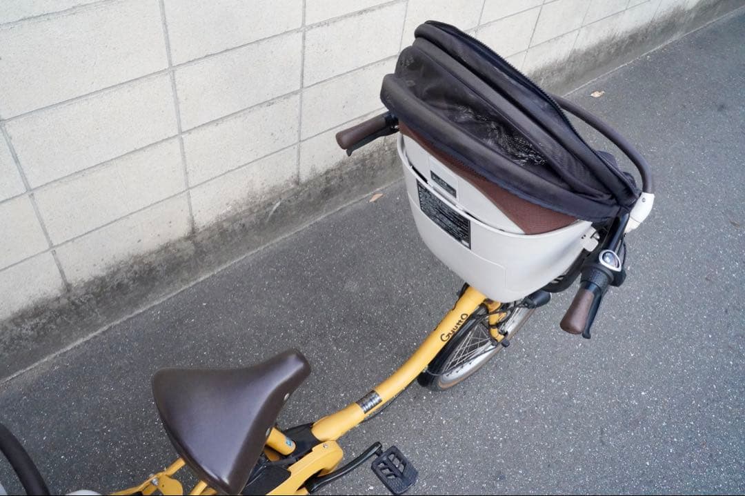 電動自転車 パナソニック ギュット 中古 子供乗せ アシスト 073001