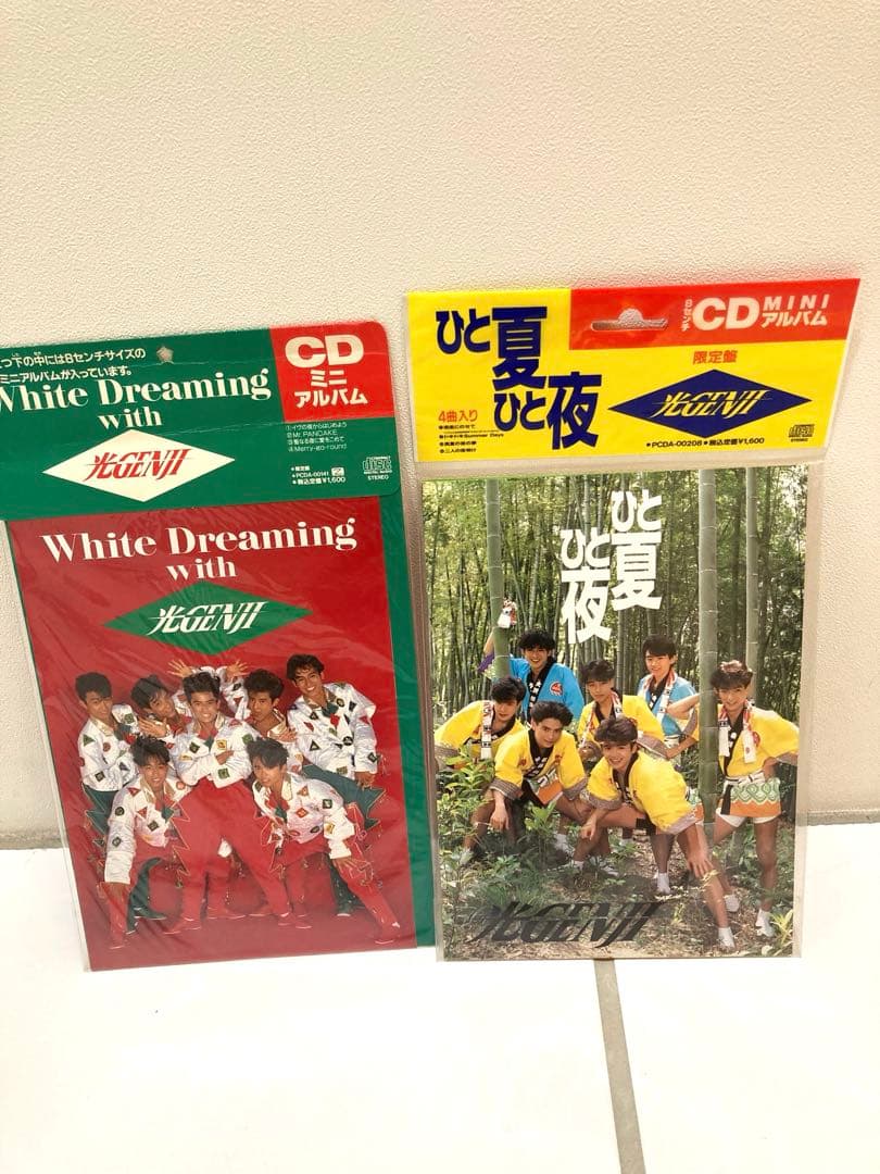 光genjiヒカルゲンジ　グッズ大量セット　レコード　写真集　フォトブック他色々