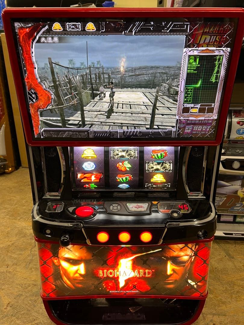 スマスロ実機　バイオハザード5 簡易ユニット付き