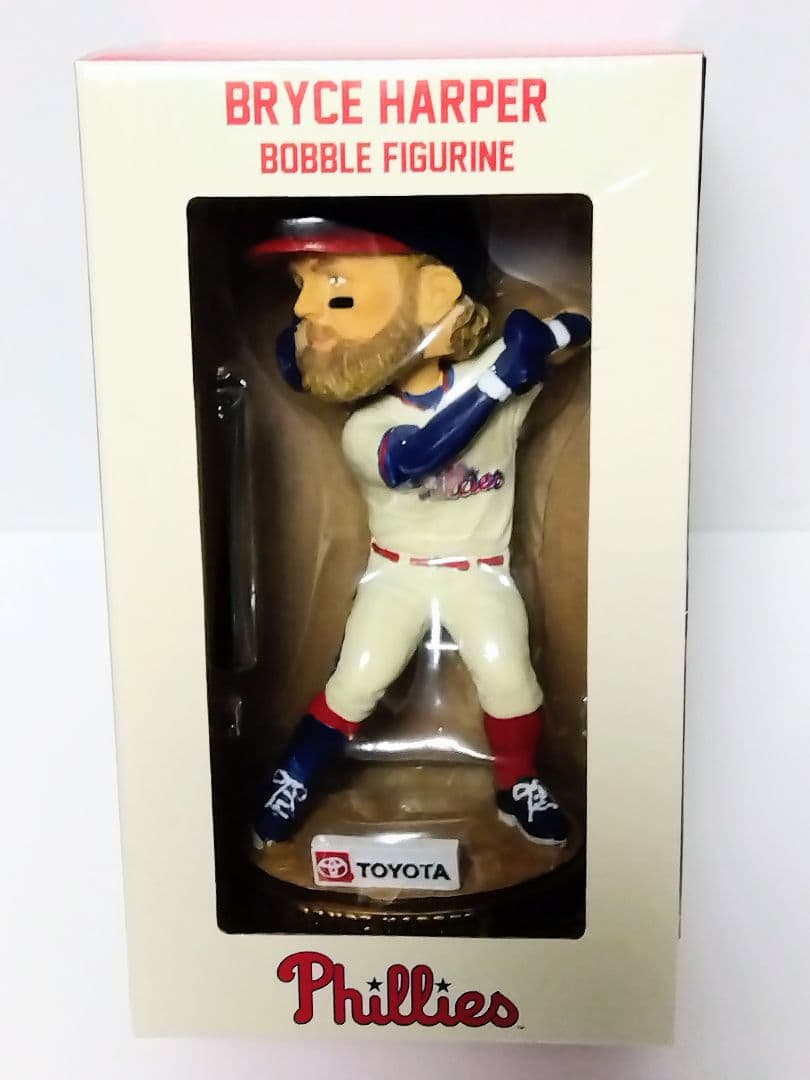 超美品 新品未開封品 フィリーズ ブライスハーパー ボブルヘッド 球場配布品