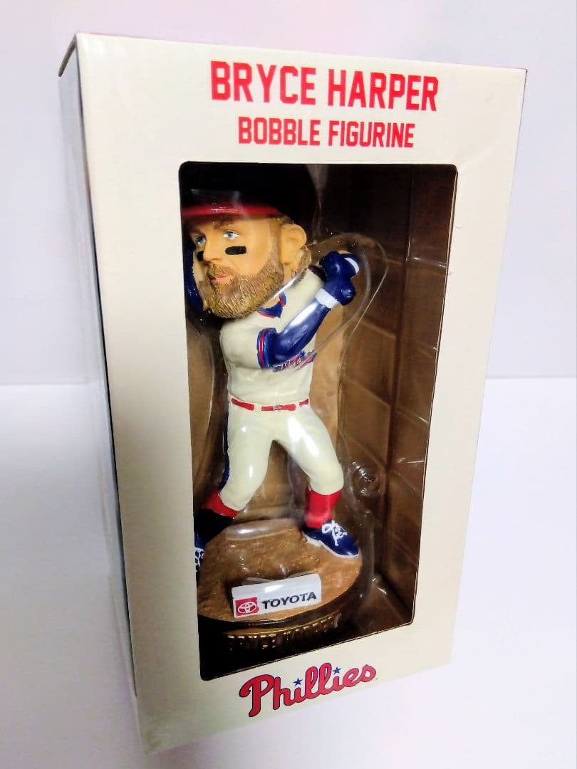 超美品 新品未開封品 フィリーズ ブライスハーパー ボブルヘッド 球場配布品