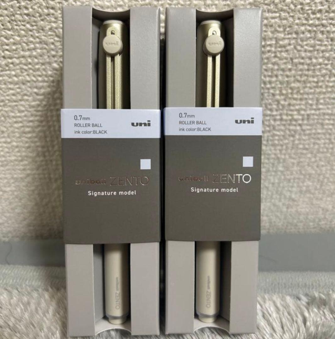 uniball ZENTO ユニボールゼントシグニチャーモデル　2本セット