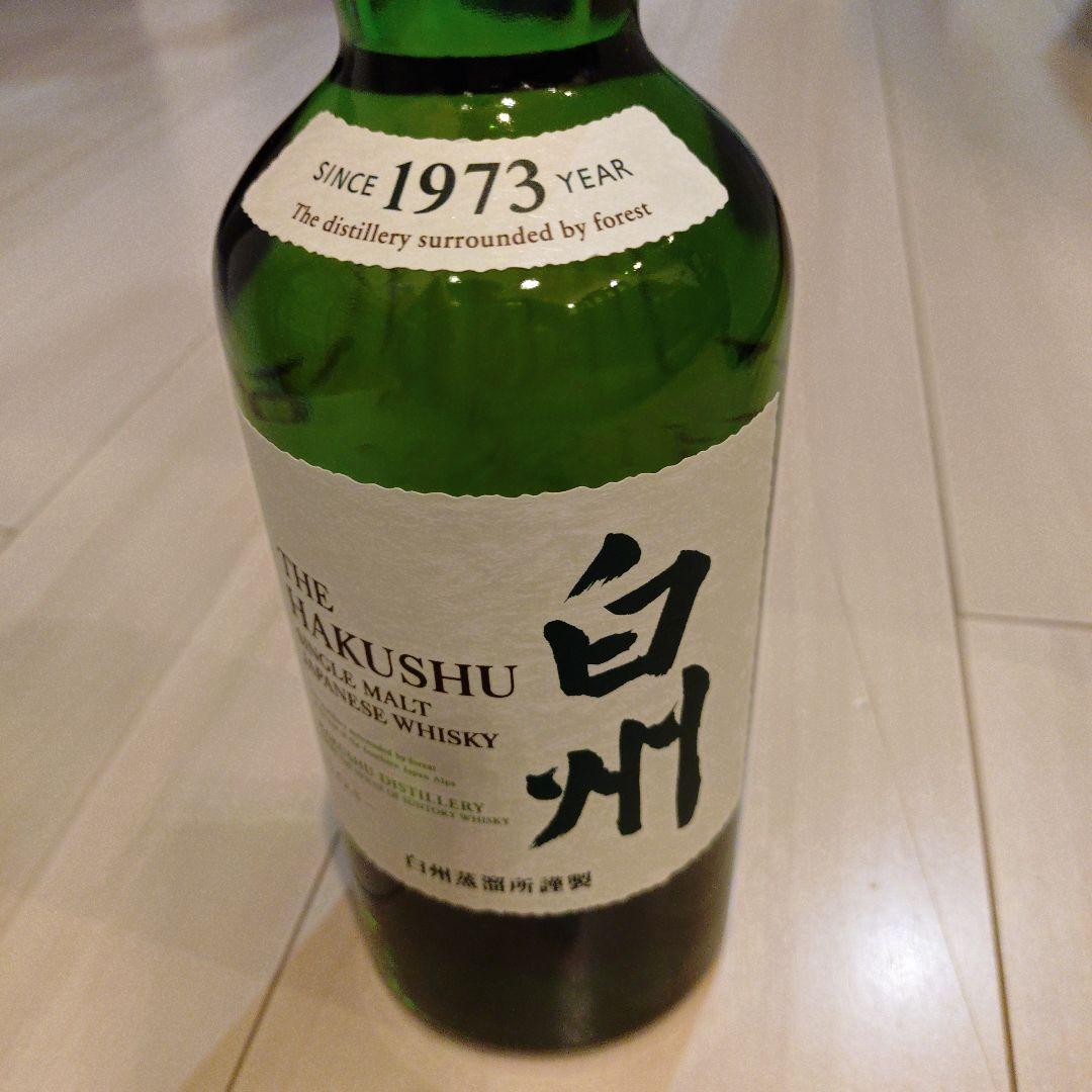 白州 700ml サントリー シングルモルトウイスキーHAKUSHU 1973年