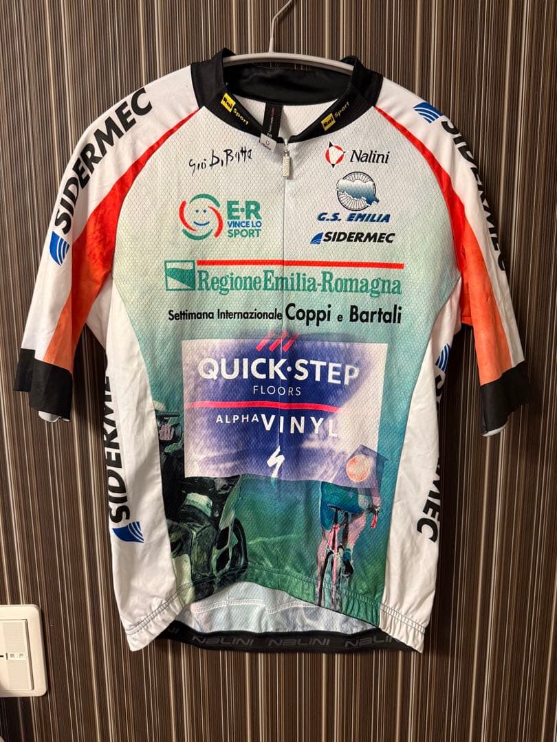 Nalini クイックステップ サイクリングジャージ Mサイズ　選手支給品