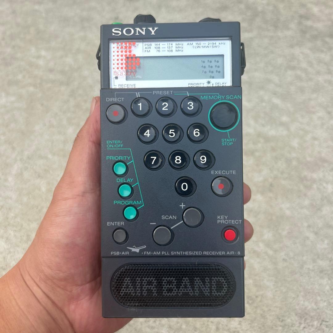 SONY AIR-BAND 受信機