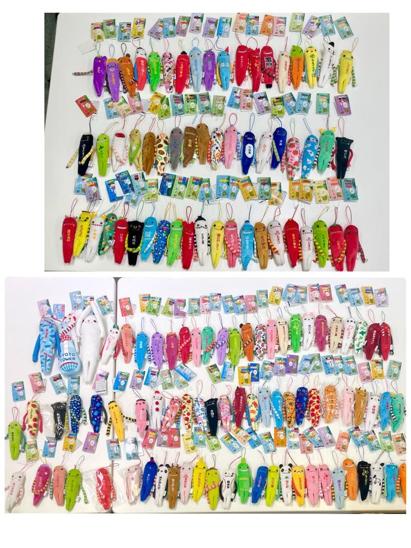 ご当地　モケケ　135体セット(+おまけ)