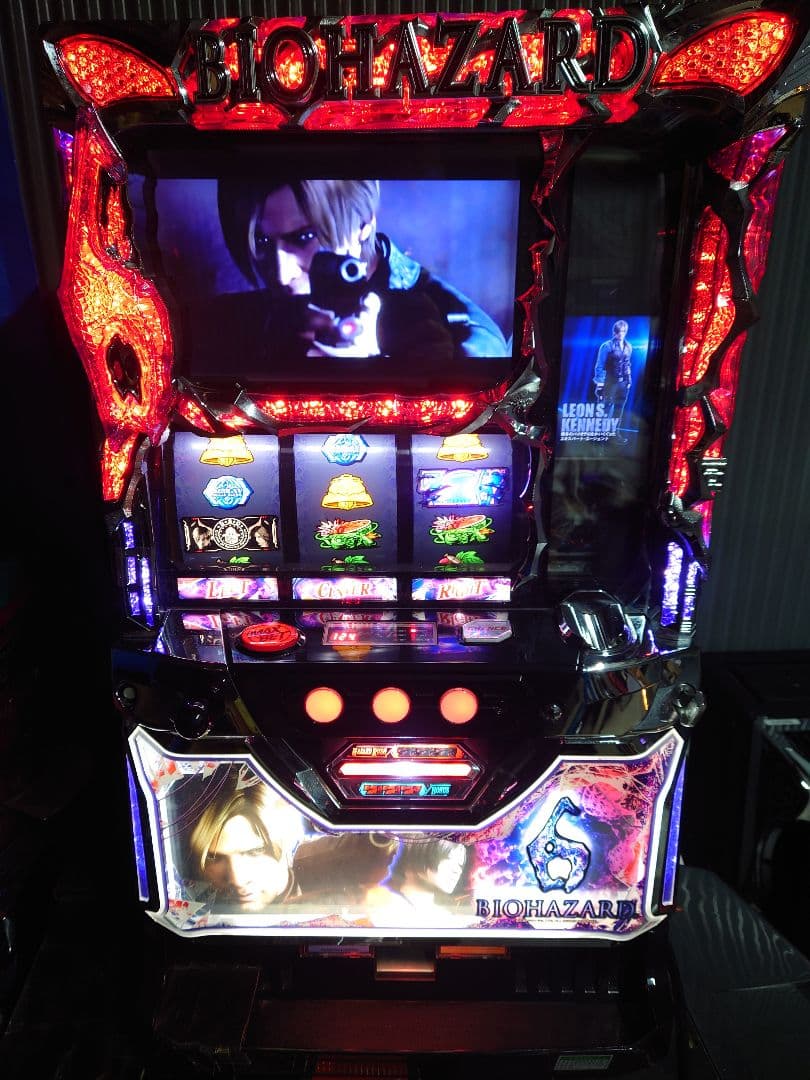 パチスロ　実機　バイオハザード