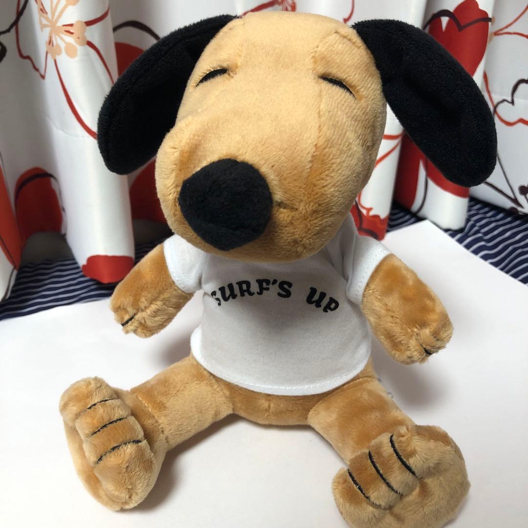 ＊　ハワイ限定　日焼けスヌーピー　moni モニ　ぬいぐるみ　SURF’S UP