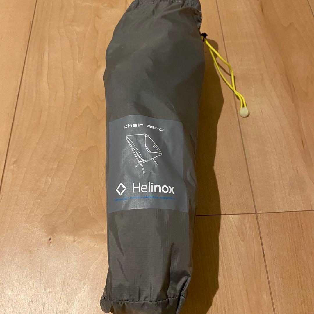 helinox ヘリノックス　チェアゼロ　グレー　美品