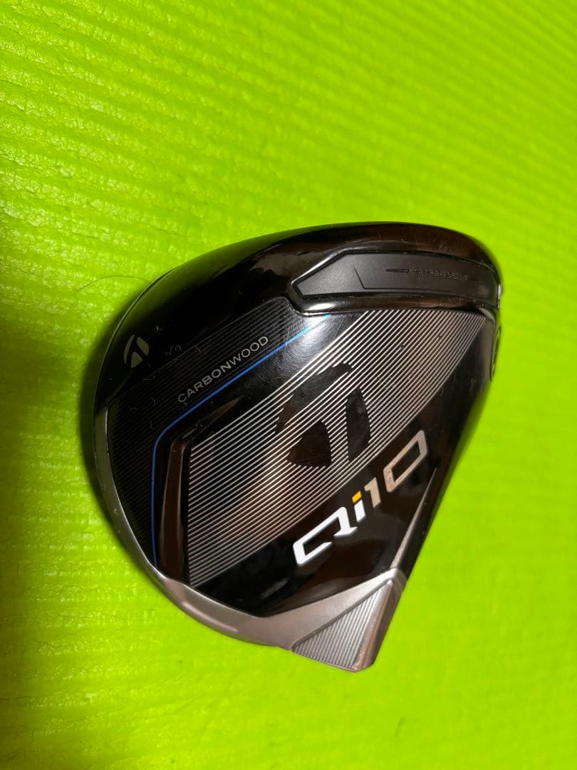 TaylorMade Qi10 ドライバー 10.5度 ヘッドのみヘッドカバー付