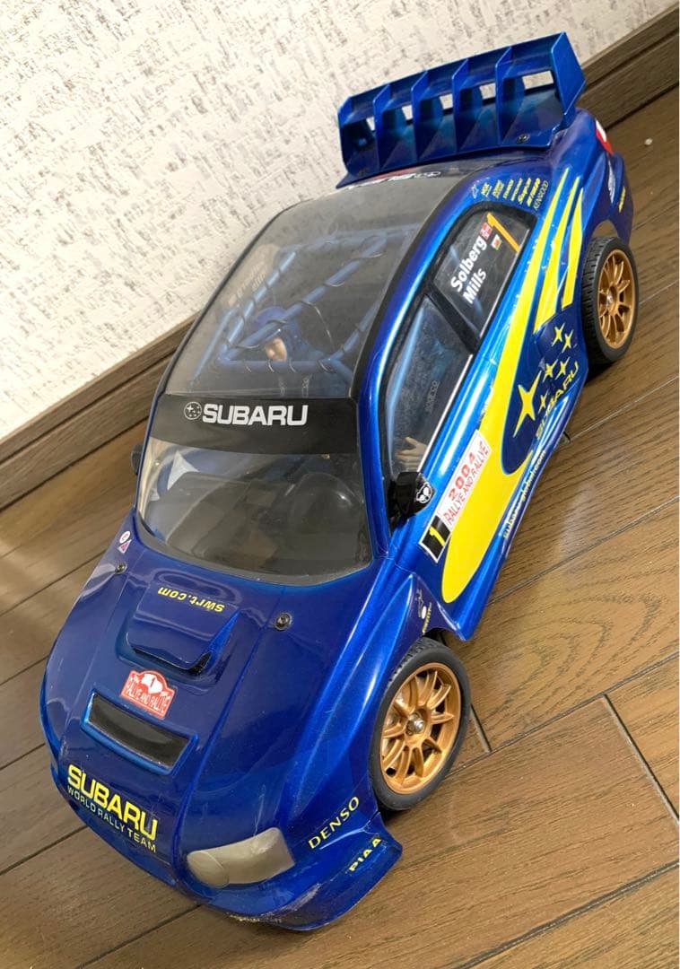 本日限定❗️ラジコン　スバル　インプレッサ　1/8 バッテリー