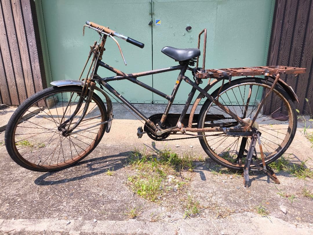 アンティーク運搬実用自転車ロータル