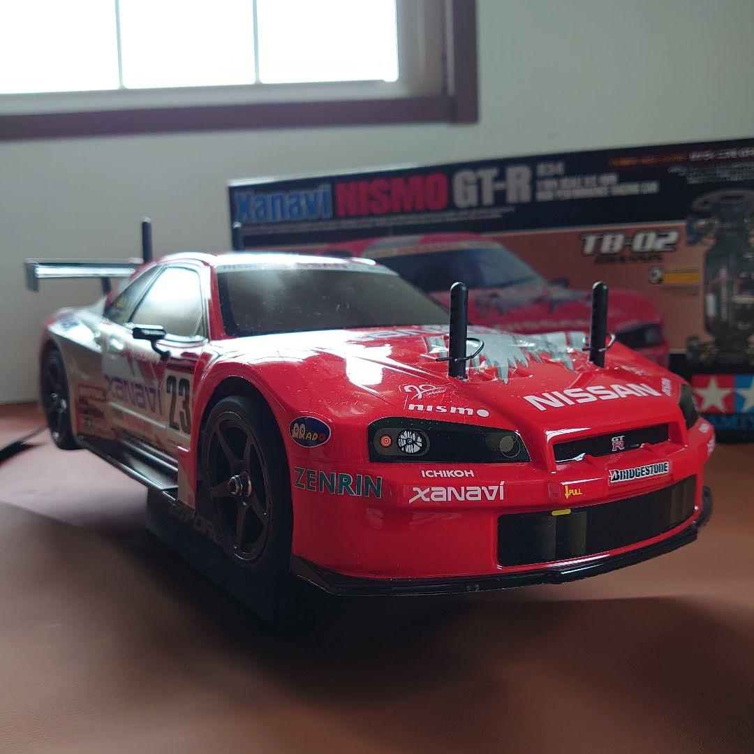 タミヤ1/10RC TB-02ザナヴィニスモGT-R TBevo3仕様