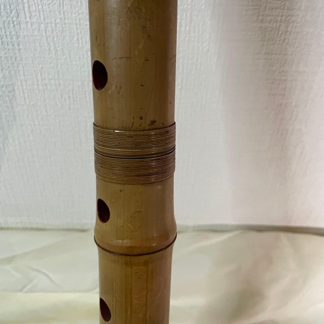 高級 尺八 俊風 銘 和楽器