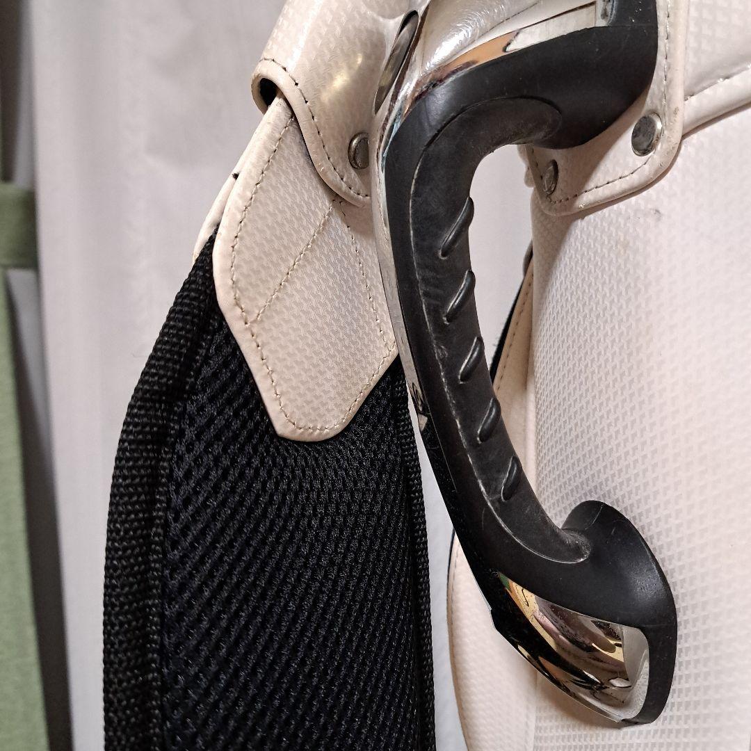 HONMAツアーワールドキャディバッグ-9.5インチ。フード付き（フードは美品)