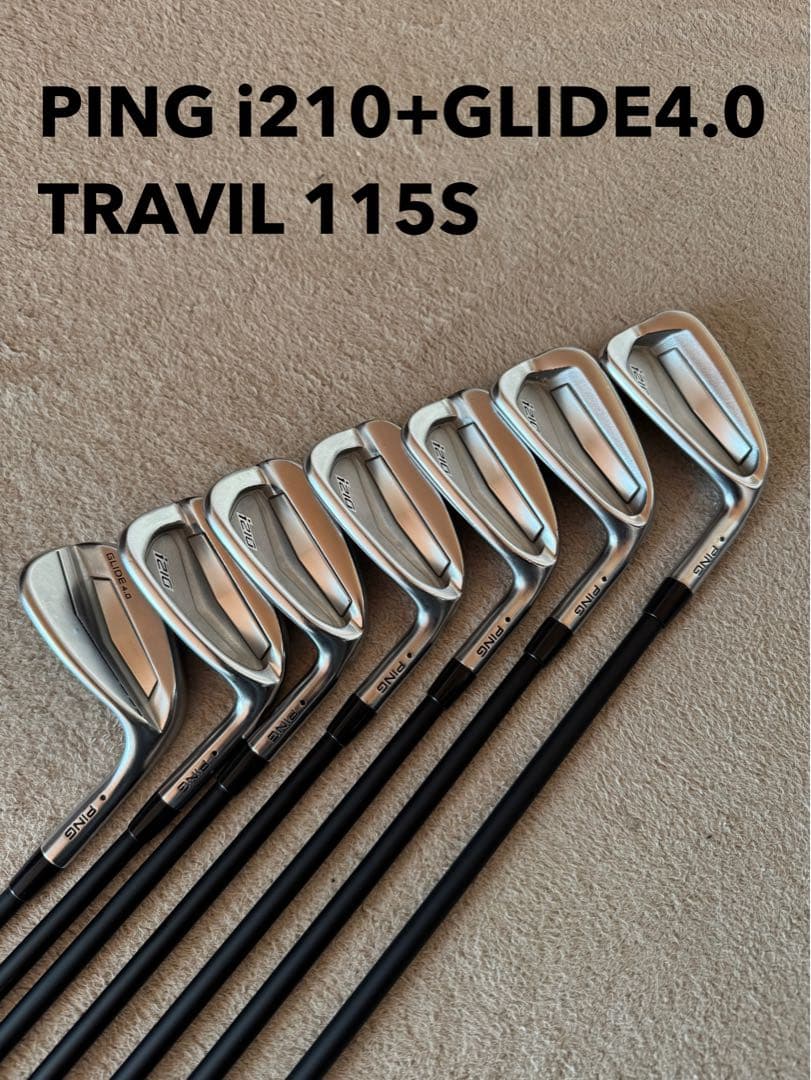 PING i210 アイアンセット GLIDE 4.0 TRAVIL 115S