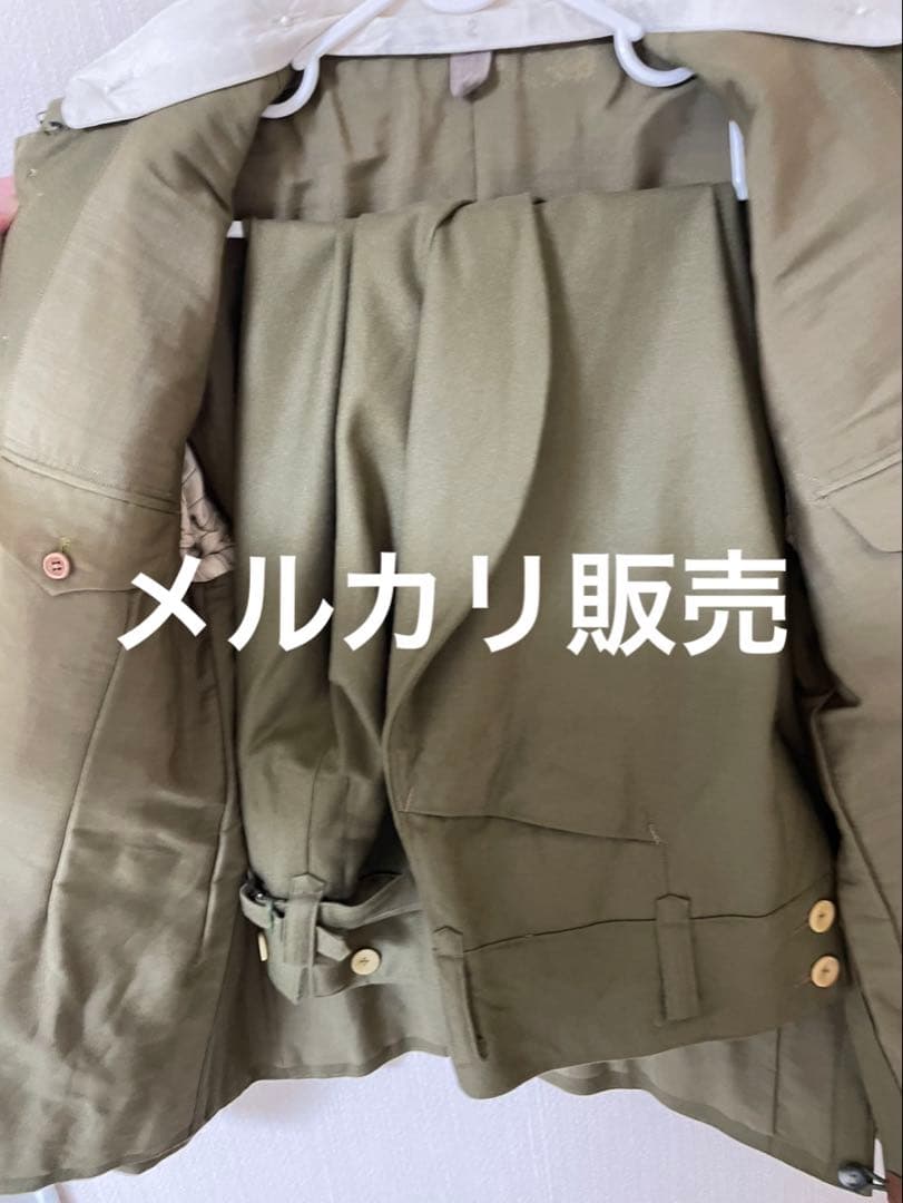 日本陸軍三式将校コスプレセット(制帽/ジャケット/ズボン)軍服コスプレ