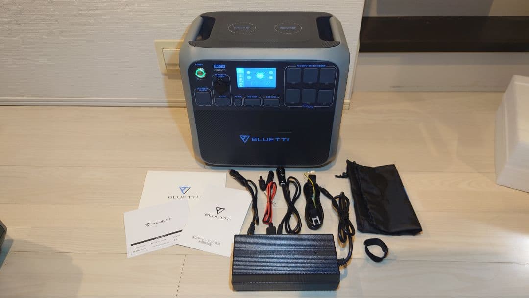 週末まで値下げ中✨【新品未使用】BLUETTI AC200Pポータブル電源　防災