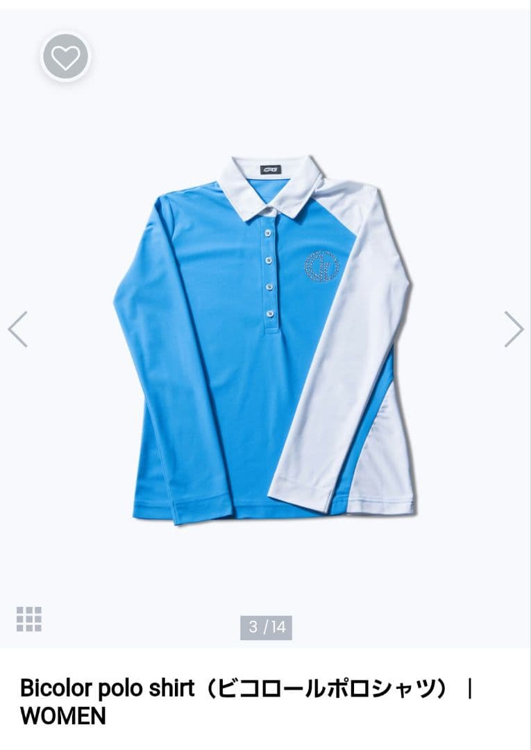 cpgゴルフ　ポロシャツ　女性用
