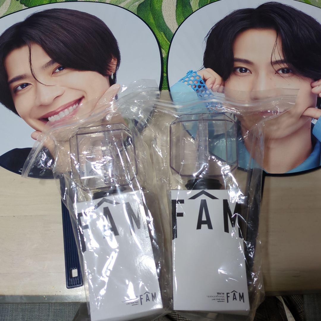 FAM アイドルペンライト 扇子 2個セット