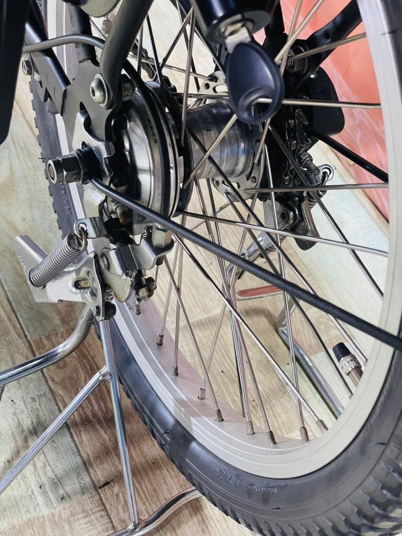 パナソニックギュット⭐️12AH！子供乗せ電動アシスト自転車Y2335