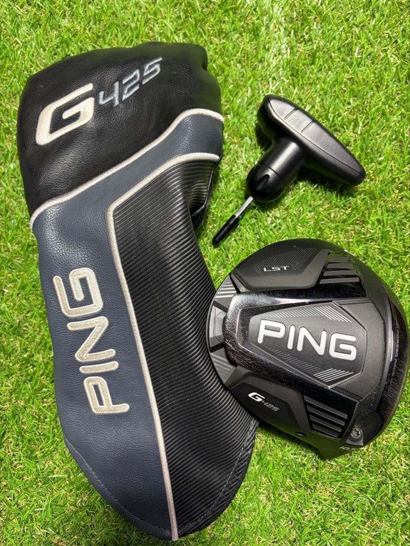 PING G425 LSTドライバー 10.5度 ヘッド単品ヘッドカバーレンチ付