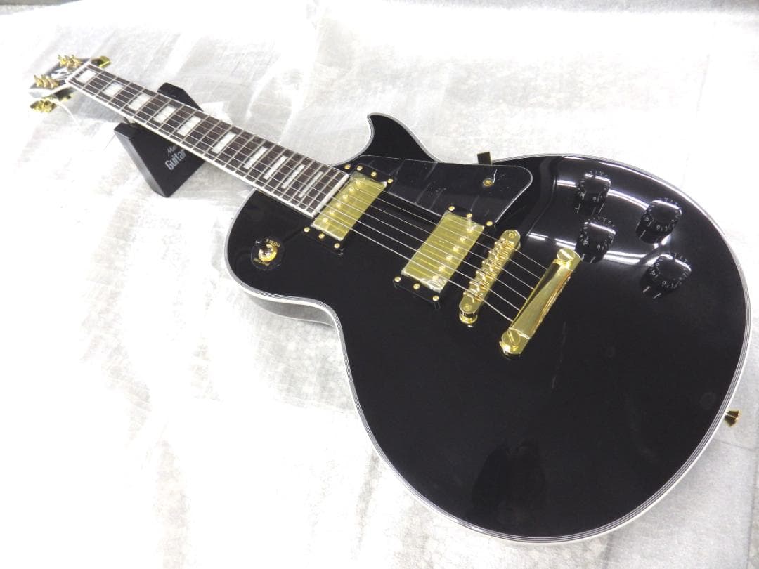 エレキギター レスポールカスタムタイプ 　LP-300C BK　流山