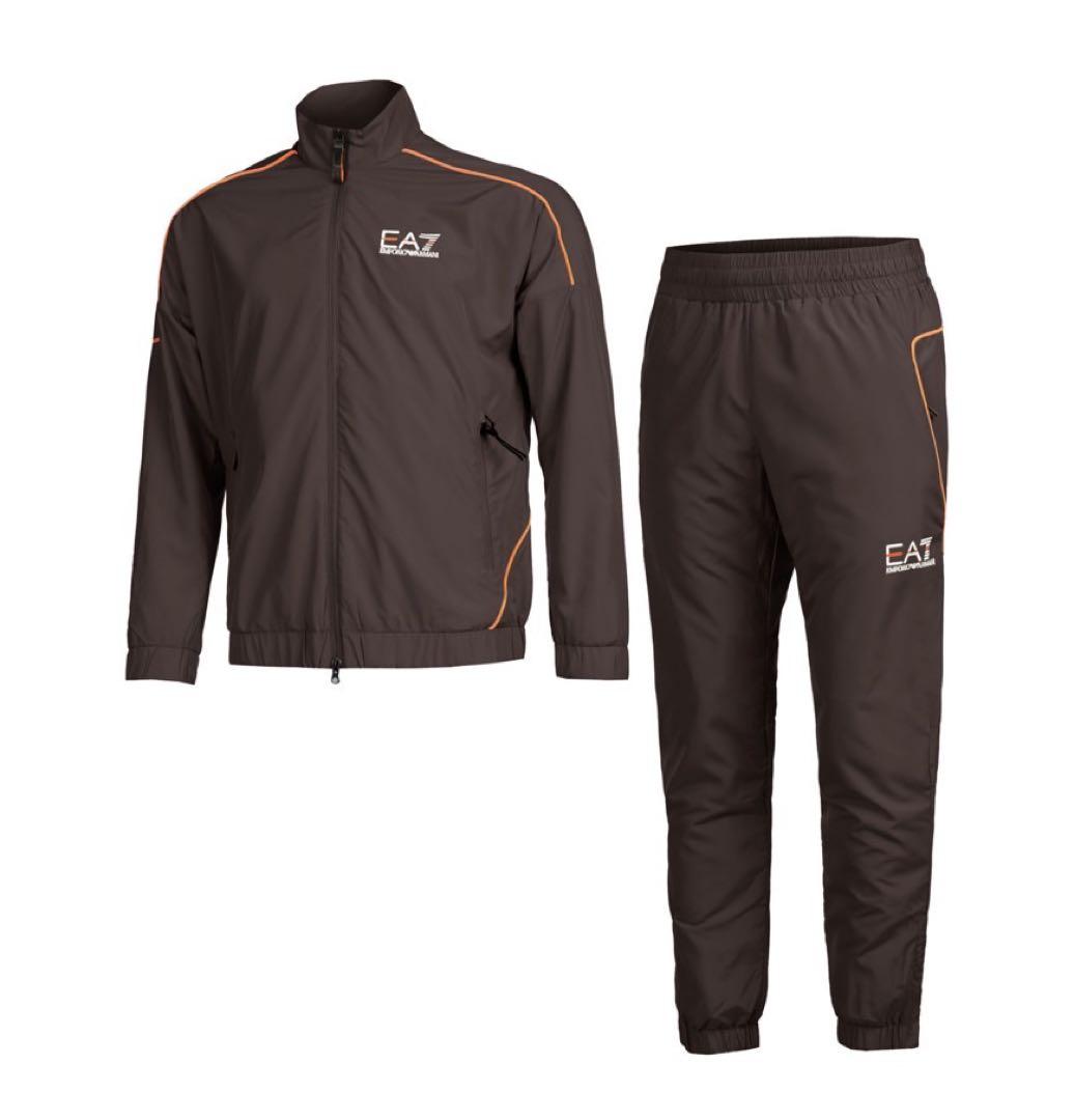 EA7 ブラック　セットアップ