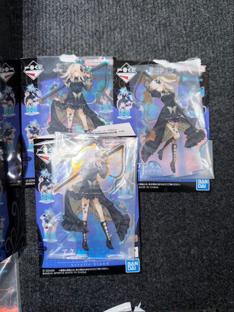 ホロライブ一番くじ獅白ぼたんのフィギュア他