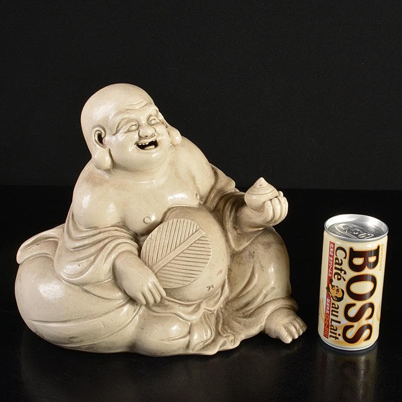 備前焼　古備前　備前森製　白備前　布袋伏せ香炉　D　R7150