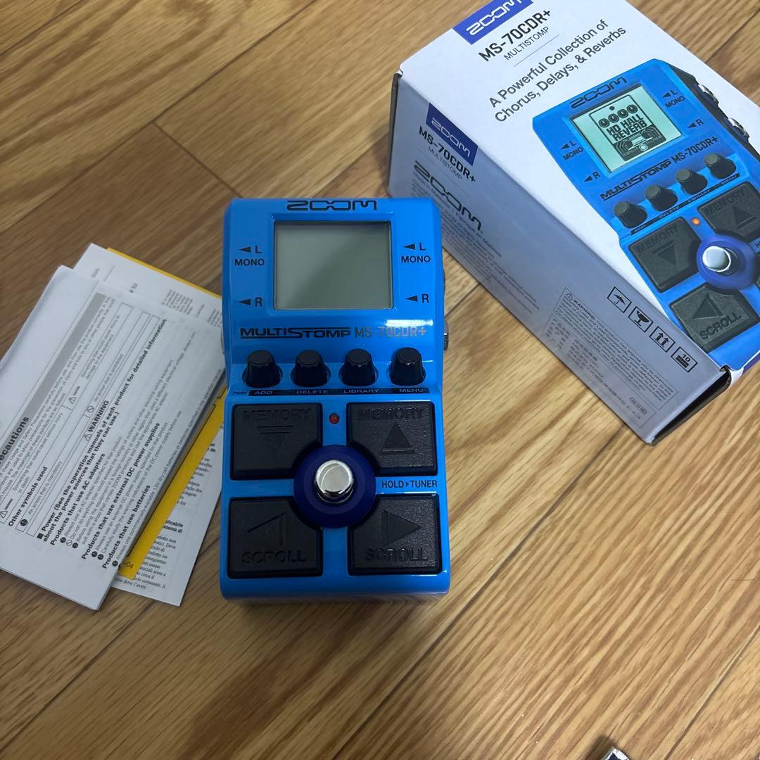 ZOOM MS-70CDR+ 空間系マルチエフェクター