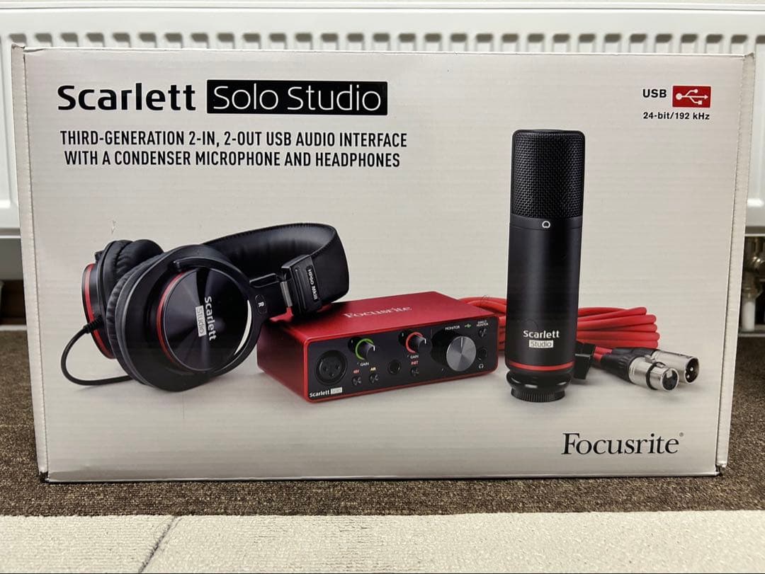 Scarlett Solo Studio USBオーディオインターフェース