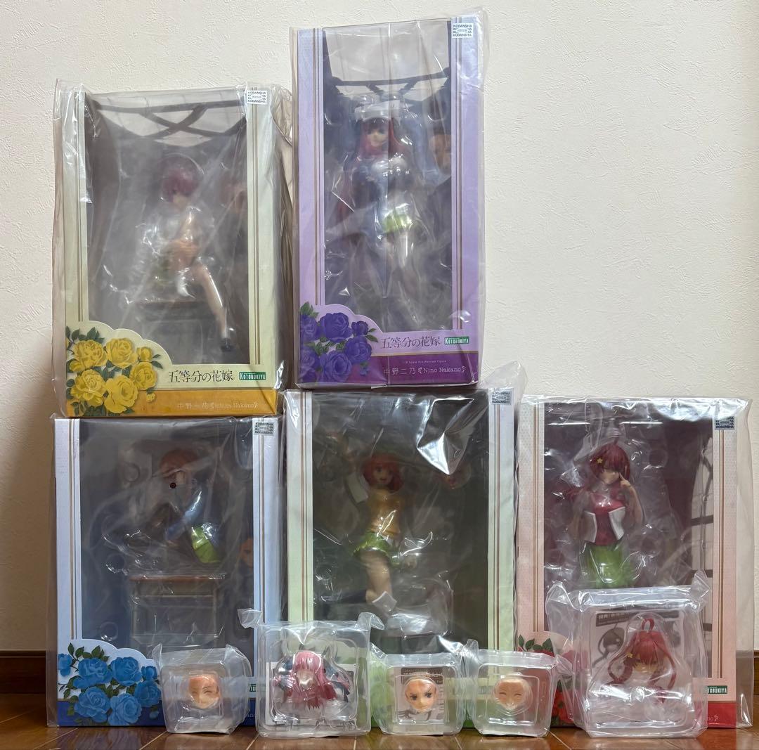 新品未開封　五等分の花嫁 コトブキヤ 一番くじ フィギュア10体セット 特典付き