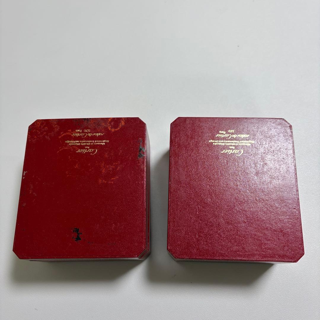 カルティエ　時計　ブレスレット　ケース　空箱　2個セット